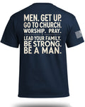 Men Get Up T-Shirt