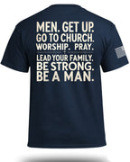 Men Get Up T-Shirt