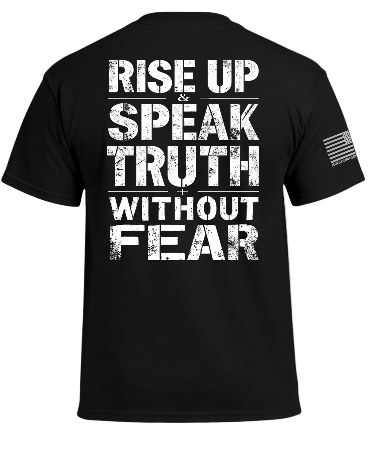 Steh auf und sprich die Wahrheit ohne Angst T-Shirt