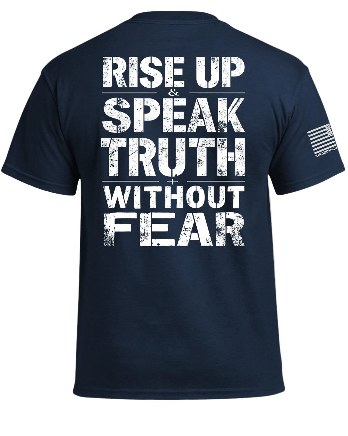 Steh auf und sprich die Wahrheit ohne Angst T-Shirt