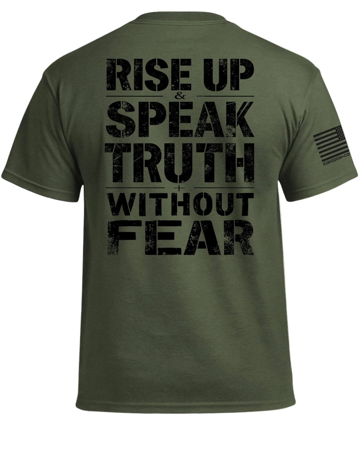 Steh auf und sprich die Wahrheit ohne Angst T-Shirt