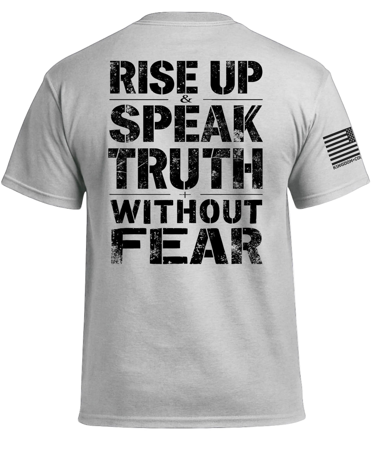 Steh auf und sprich die Wahrheit ohne Angst T-Shirt