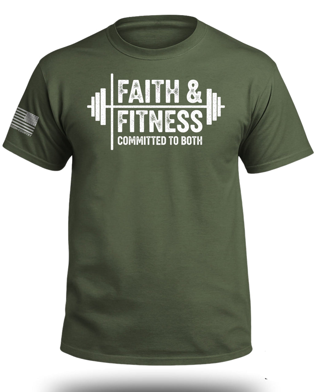 Glaube und Fitness T-Shirt