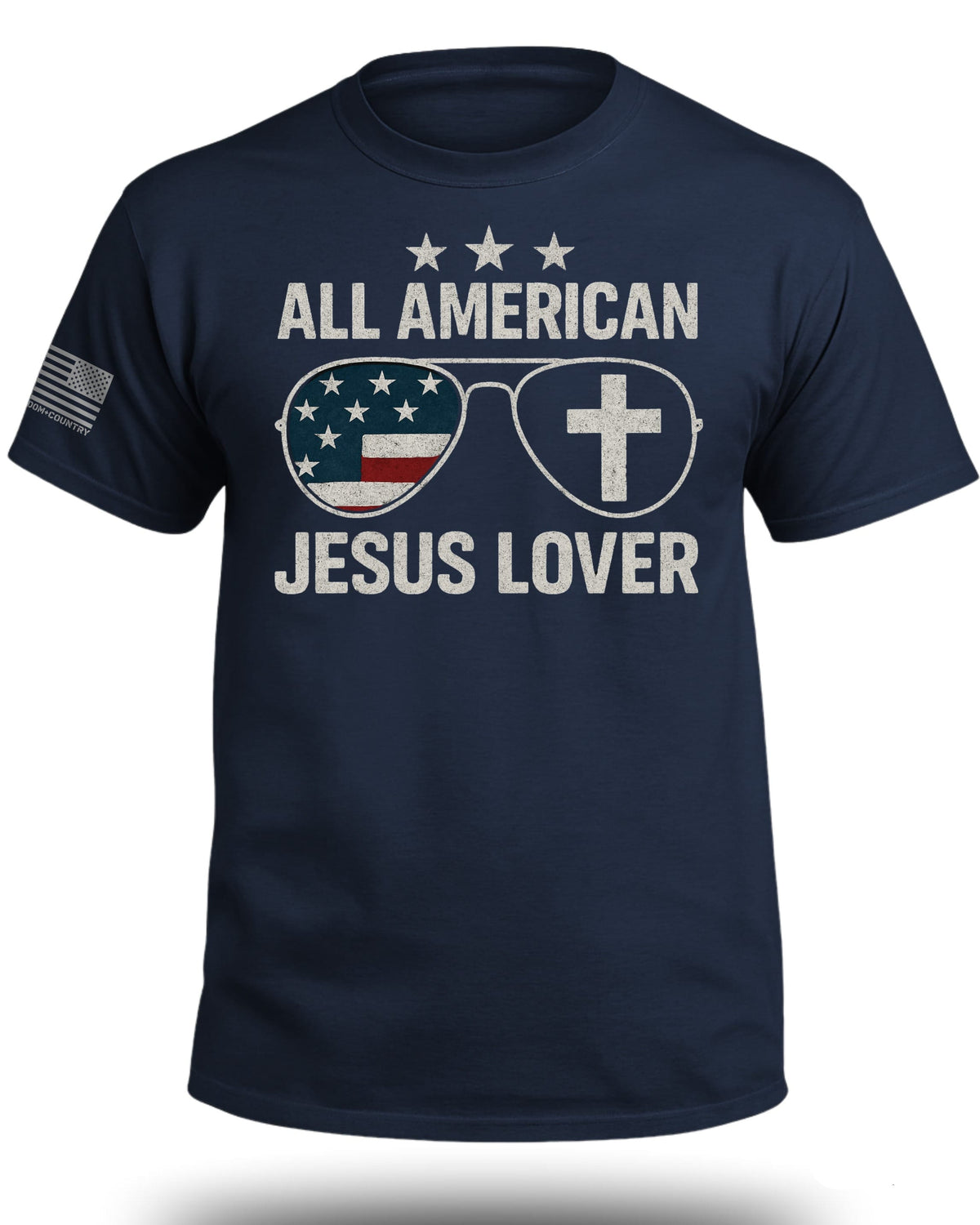 All American Jesus Lover T-Shirt