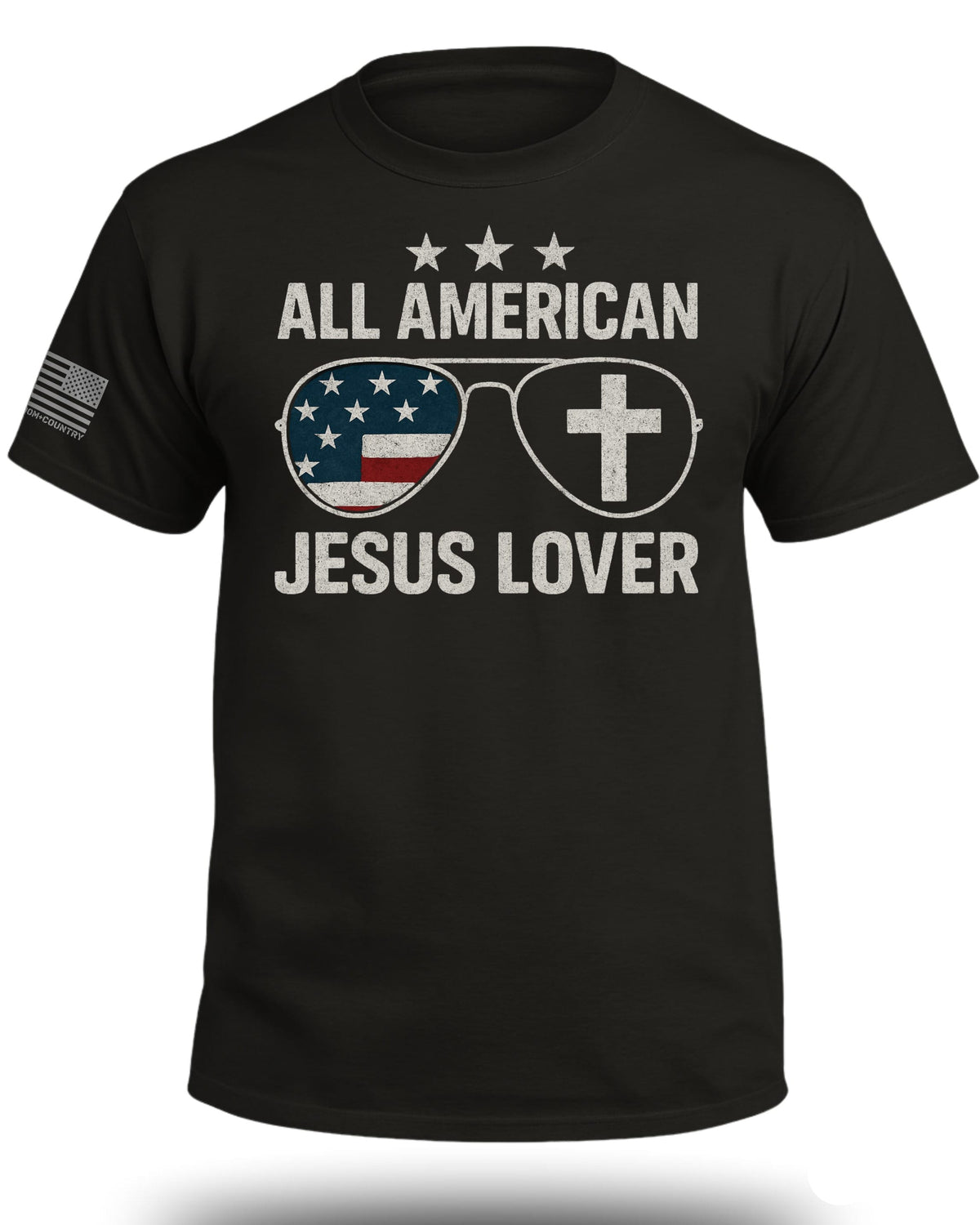 All American Jesus Lover T-Shirt