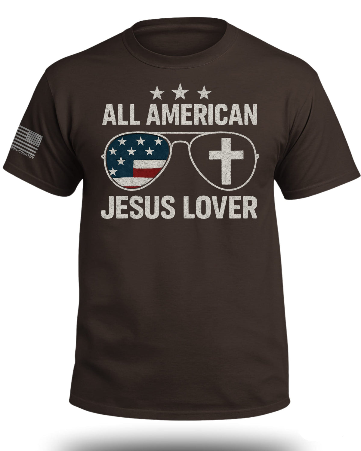 All American Jesus Lover T-Shirt