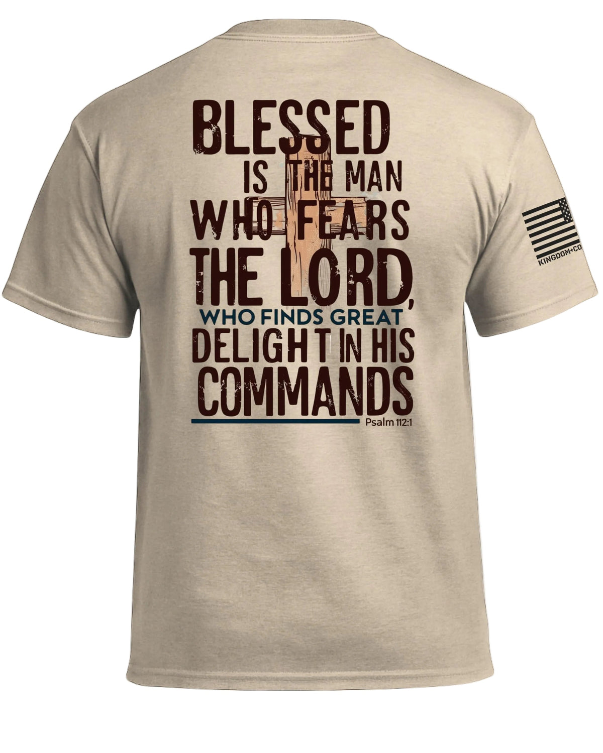 Blessed Is the Man Christian T-Shirt