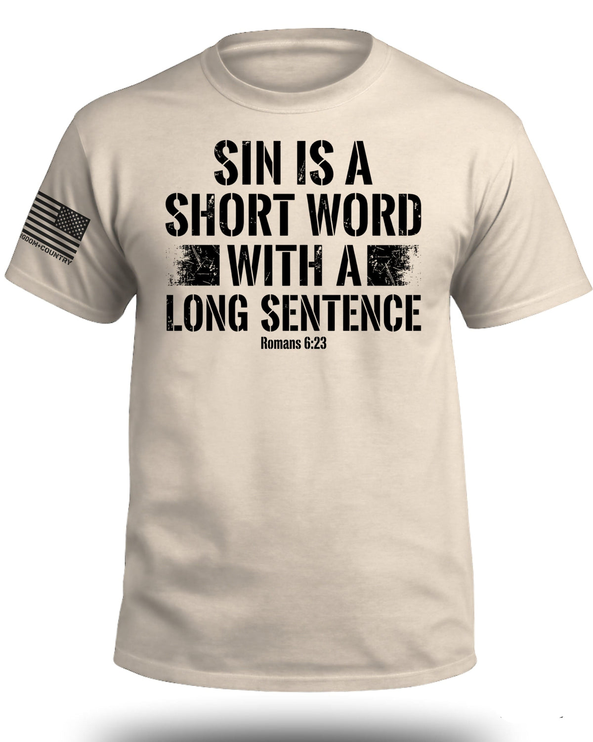 Sin is a Short Word T-Shirt