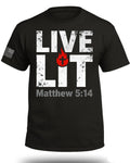 Live Lit Matthew 5 14 T-Shirt