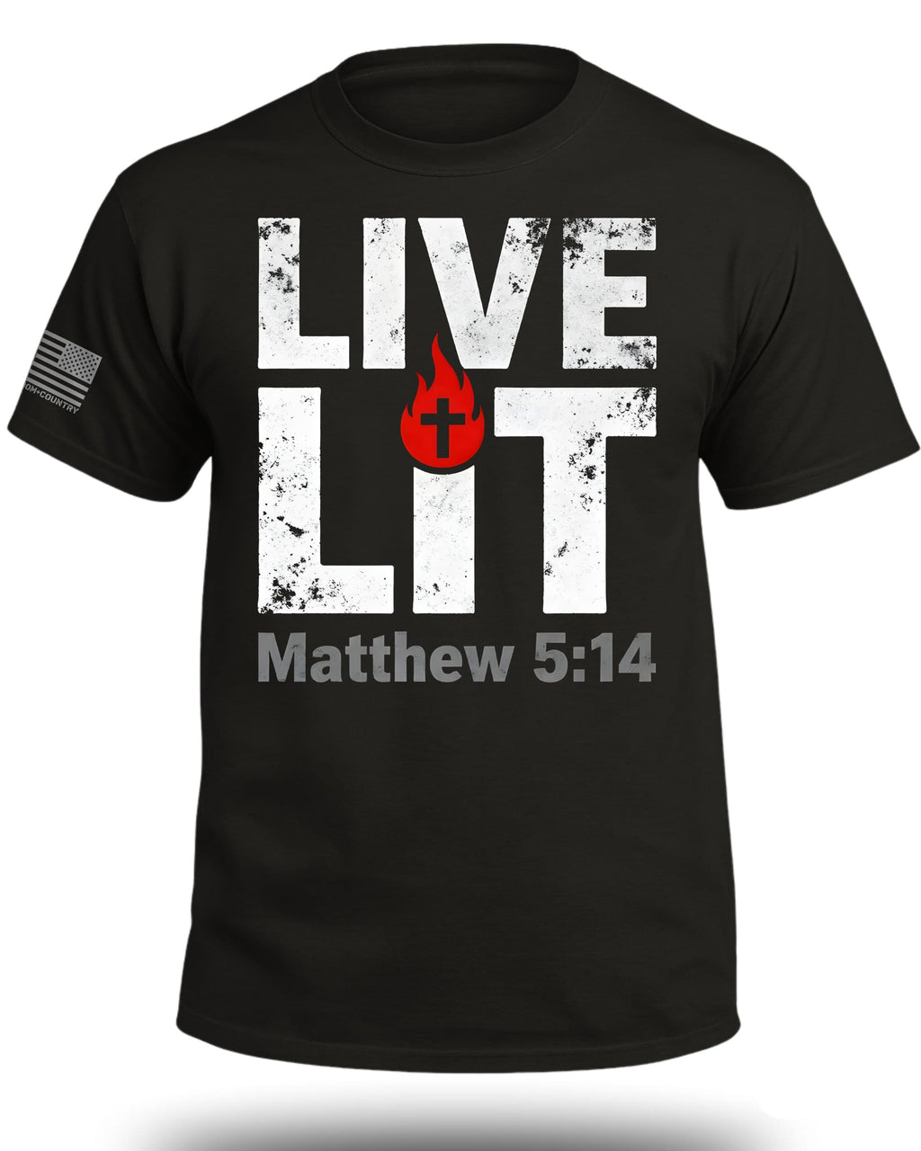 Live Lit Matthew 5 14 T-Shirt