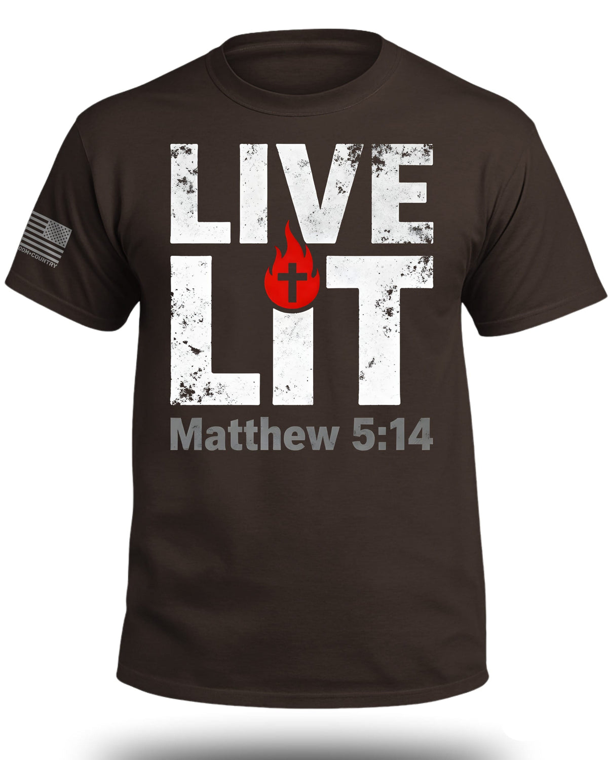 Live Lit Matthew 5 14 T-Shirt