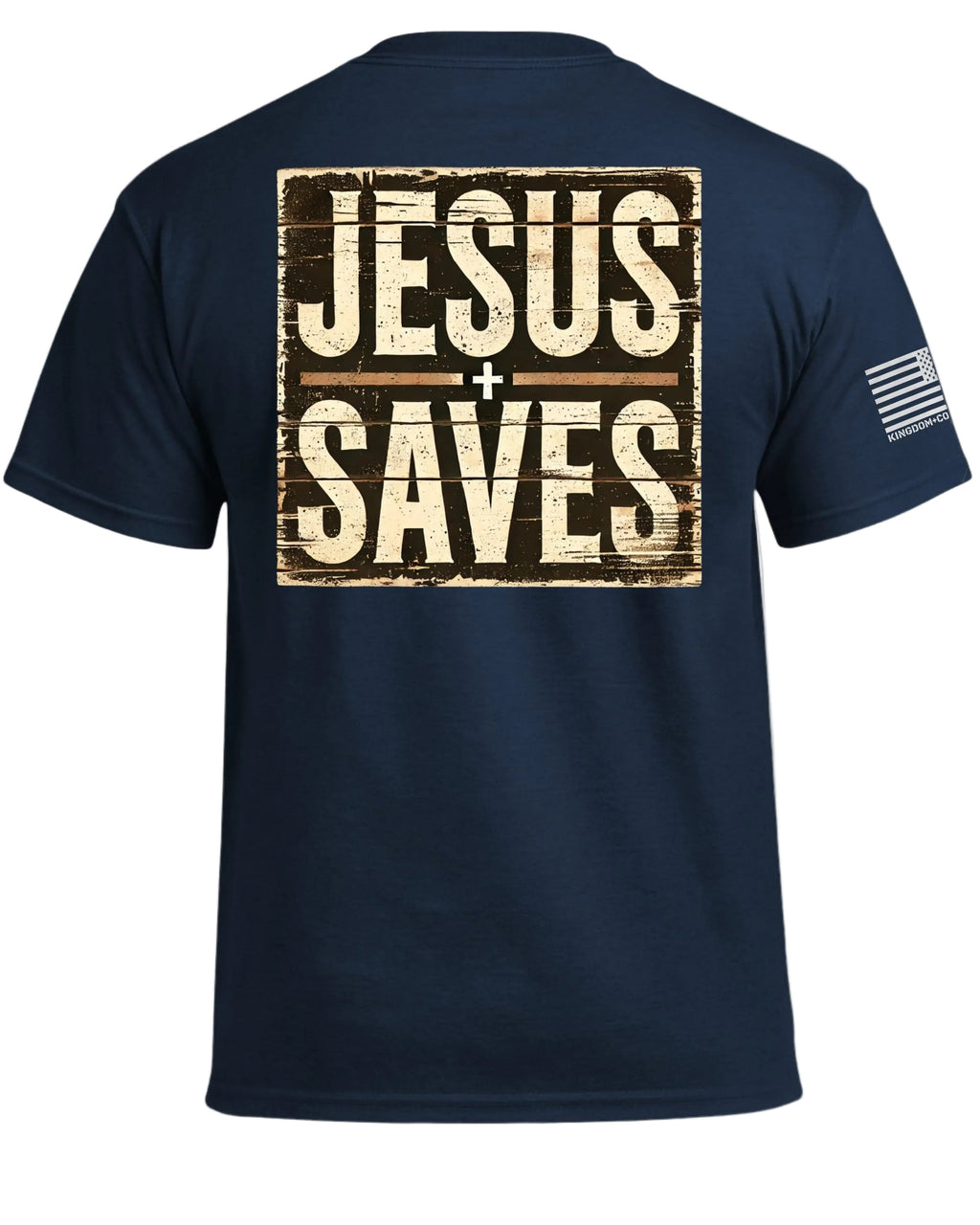 Jesus Saves Motiv-T-Shirt