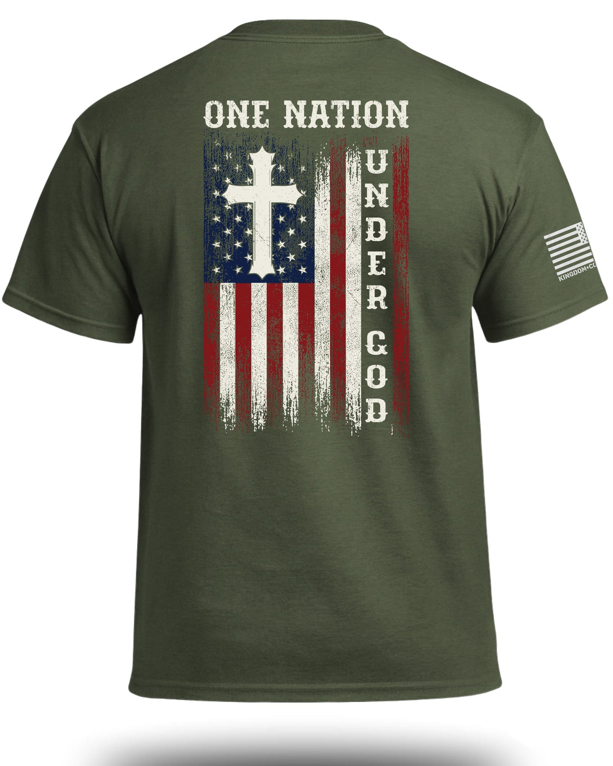 T-Shirt „Eine Nation unter Gott“