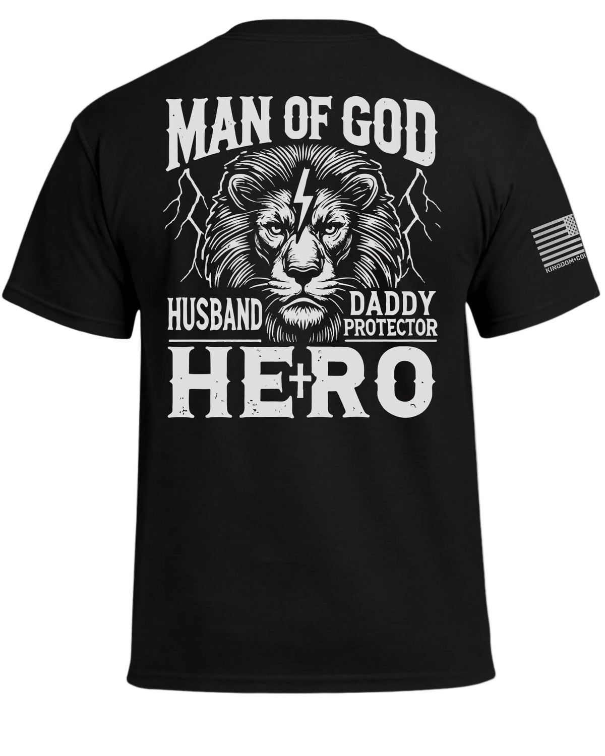 Mann Gottes Ehemann Vater Held T-Shirt
