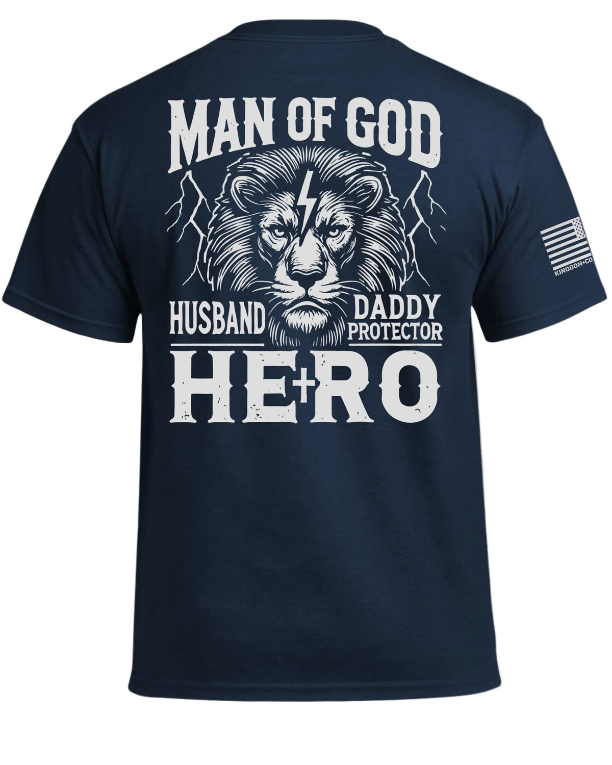Mann Gottes Ehemann Vater Held T-Shirt