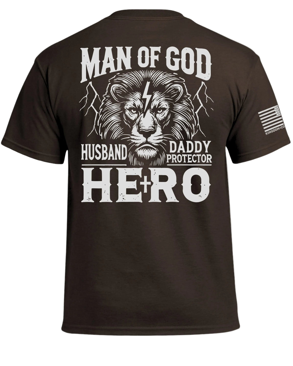 Mann Gottes Ehemann Vater Held T-Shirt