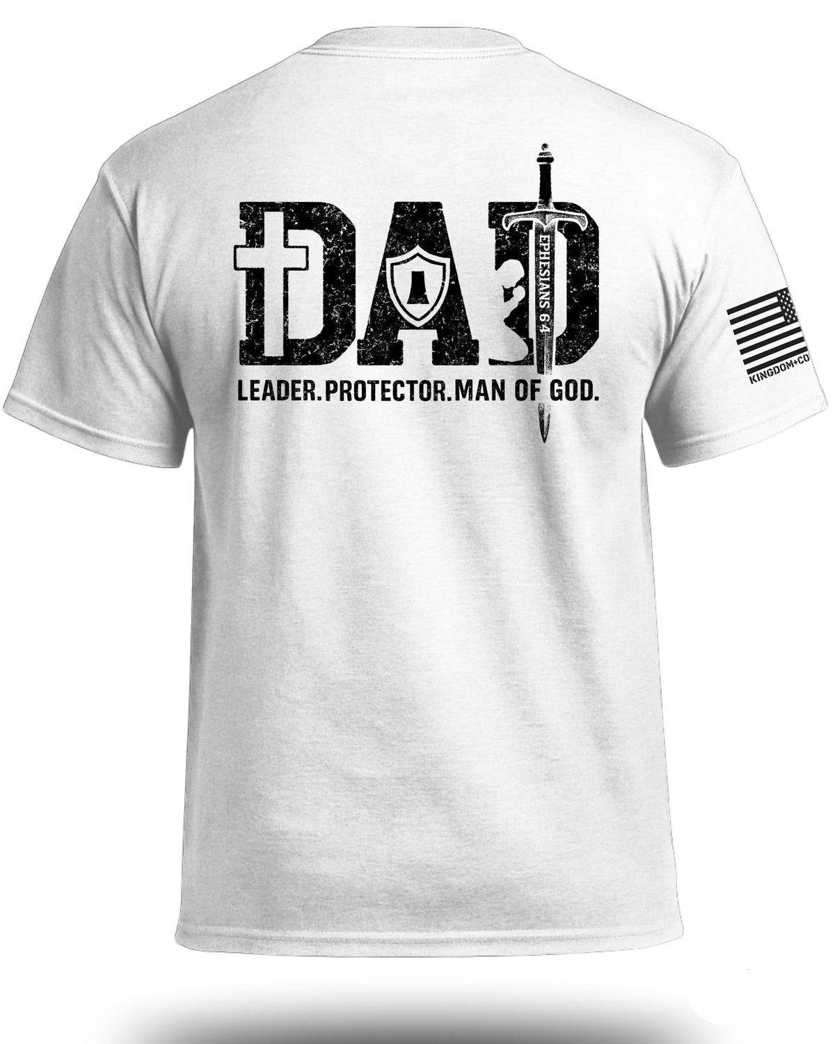 Papa-Anführer Beschützer Mann Gottes T-Shirt