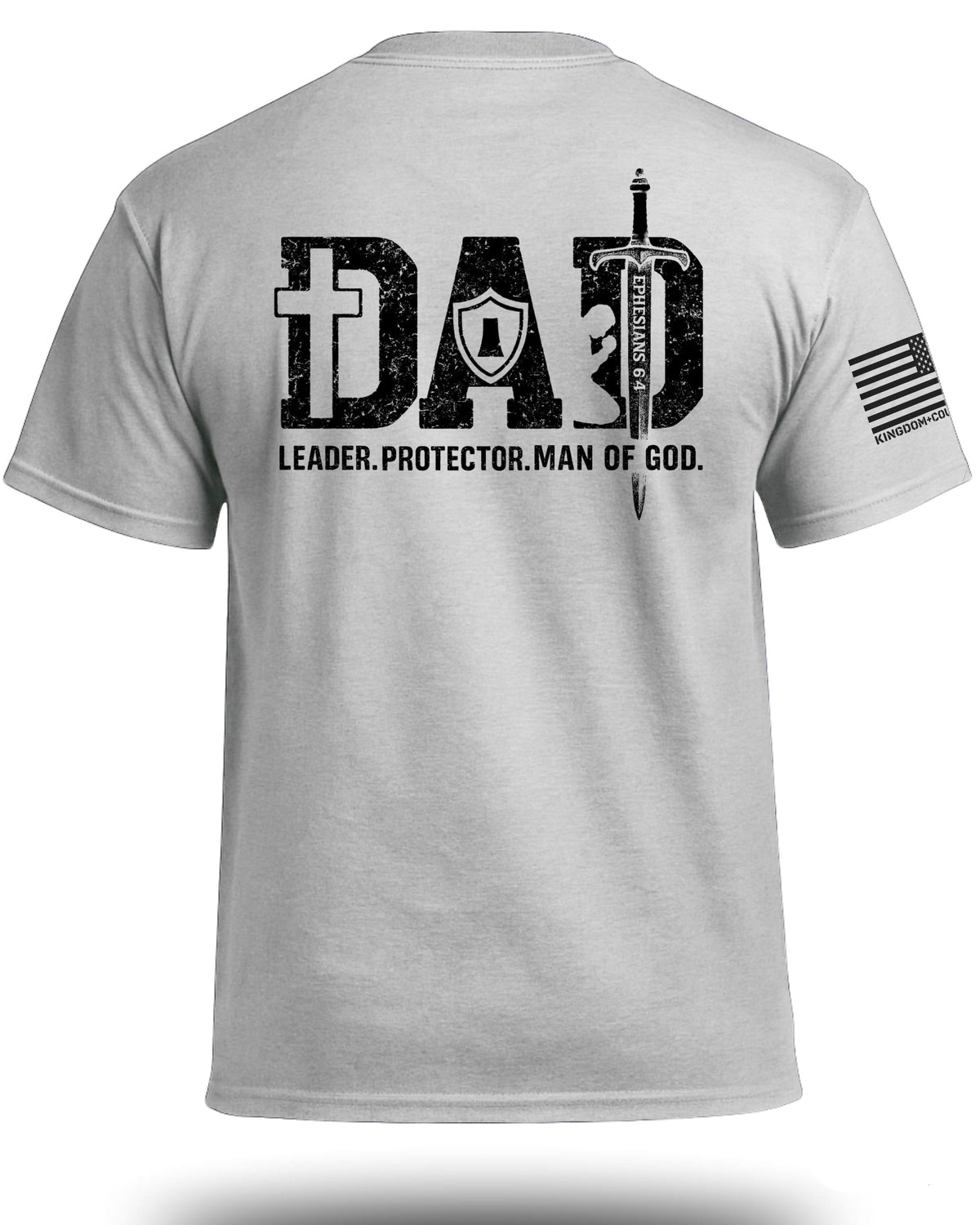 Papa-Anführer Beschützer Mann Gottes T-Shirt
