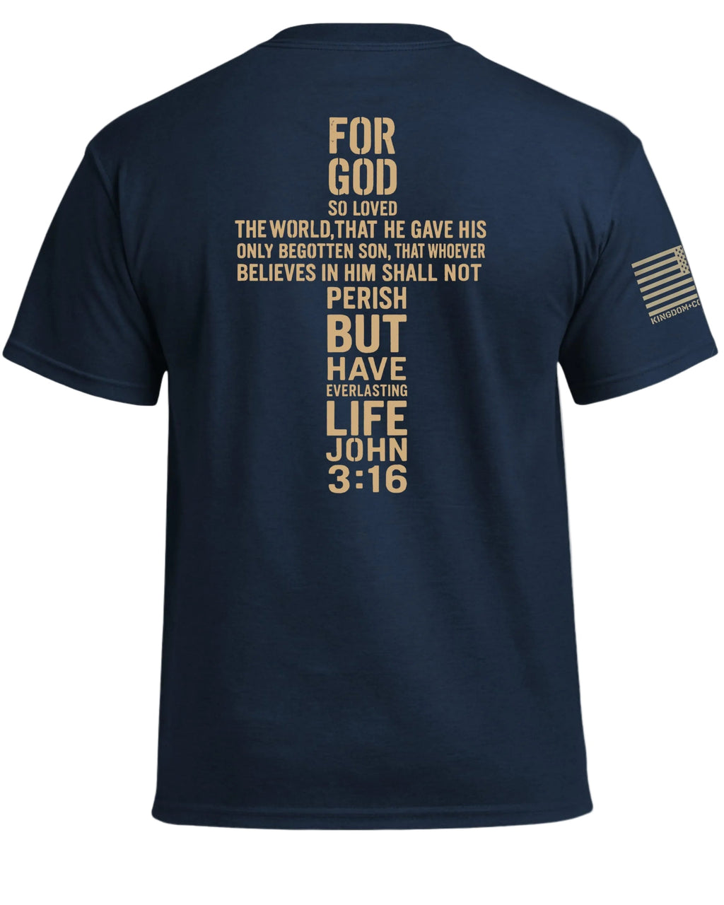 Denn so sehr hat Gott die Welt geliebt Johannes 3:16 T-Shirt
