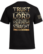 Trust In The Lord Proverbs 3 5-6 T-Shirt