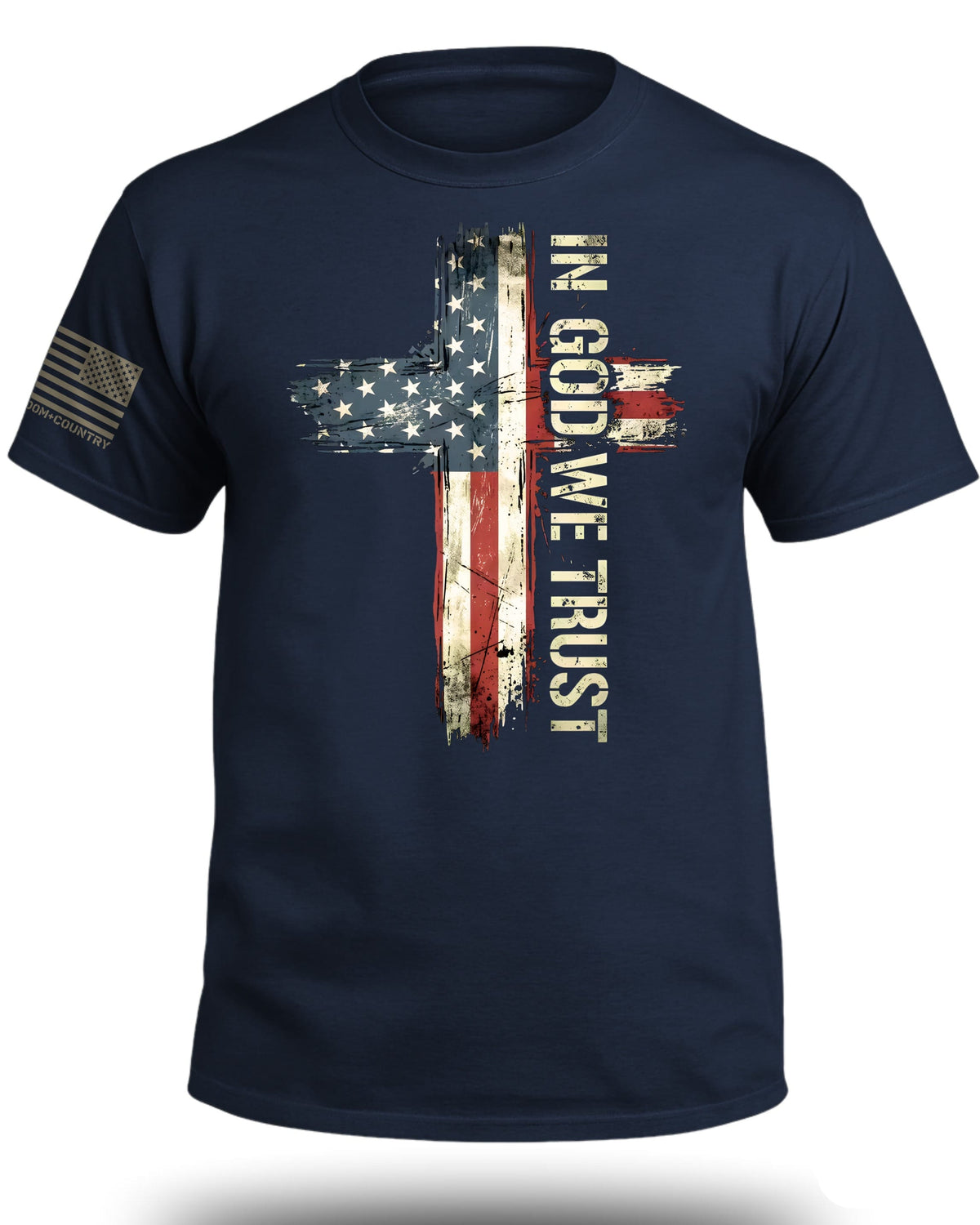 In God We Trust Distressed T-Shirt