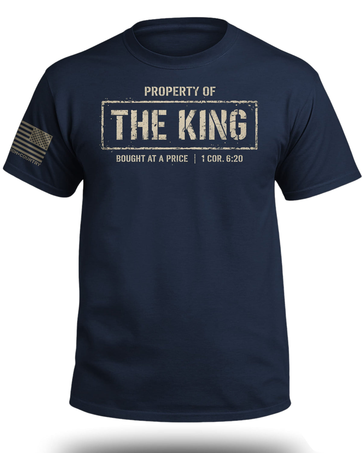 Property of The King 1 Cor. 6:20 Christian T-Shirt