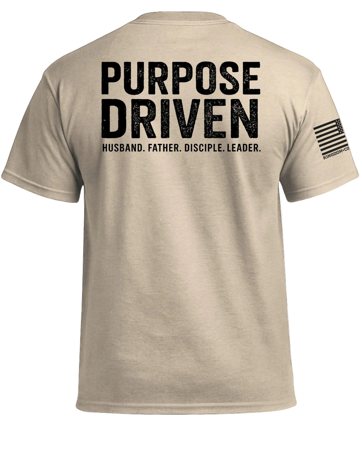 Purpose Driven-Husband Father Leader T-Shirt