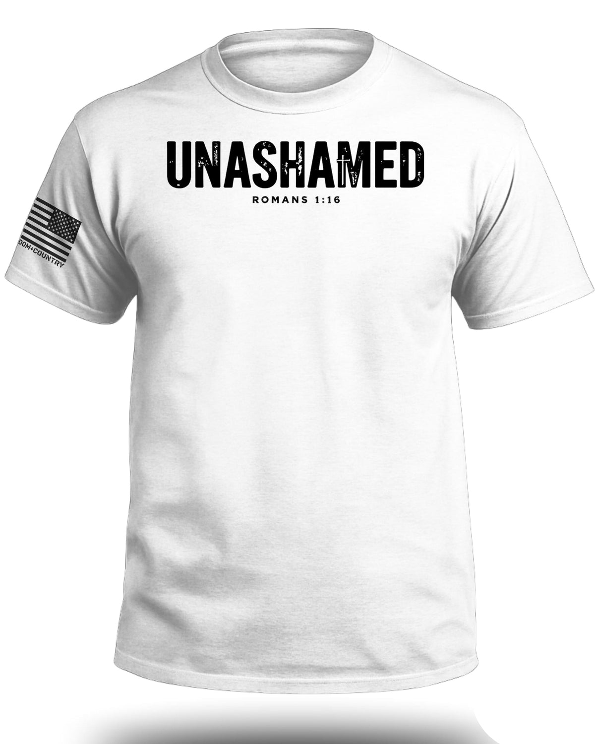 UNASHAMED Romans 1:16 T-Shirt