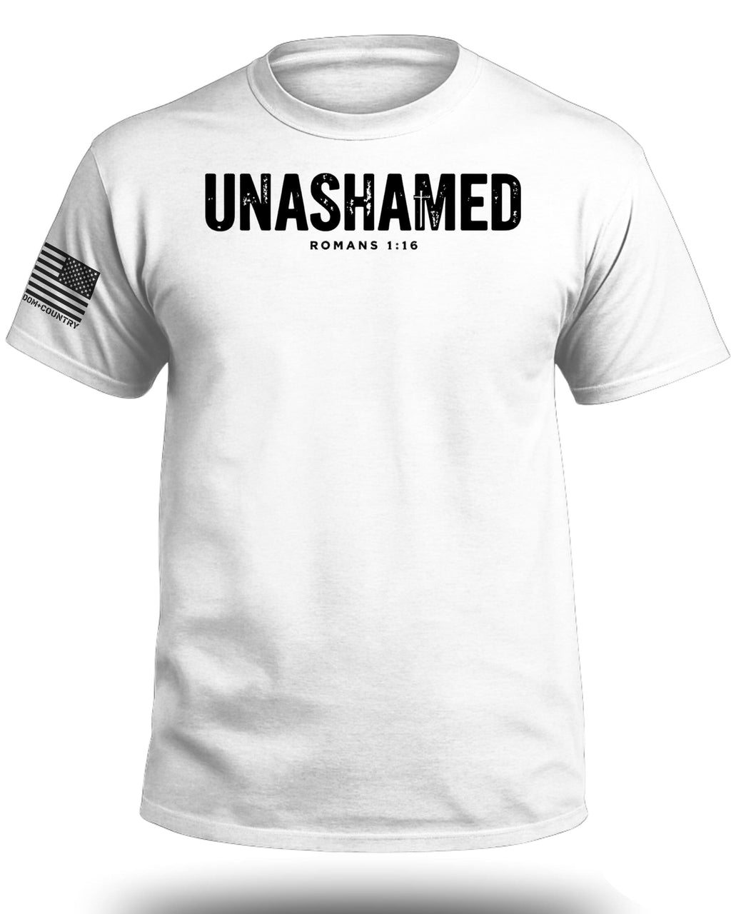 UNASHAMED Romans 1:16 T-Shirt