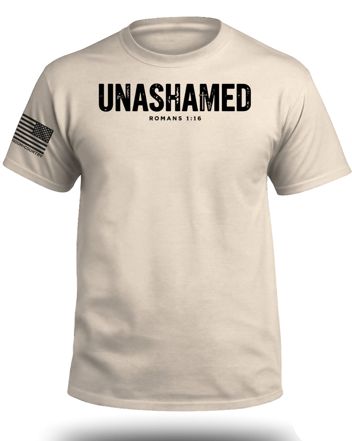 UNASHAMED Romans 1:16 T-Shirt