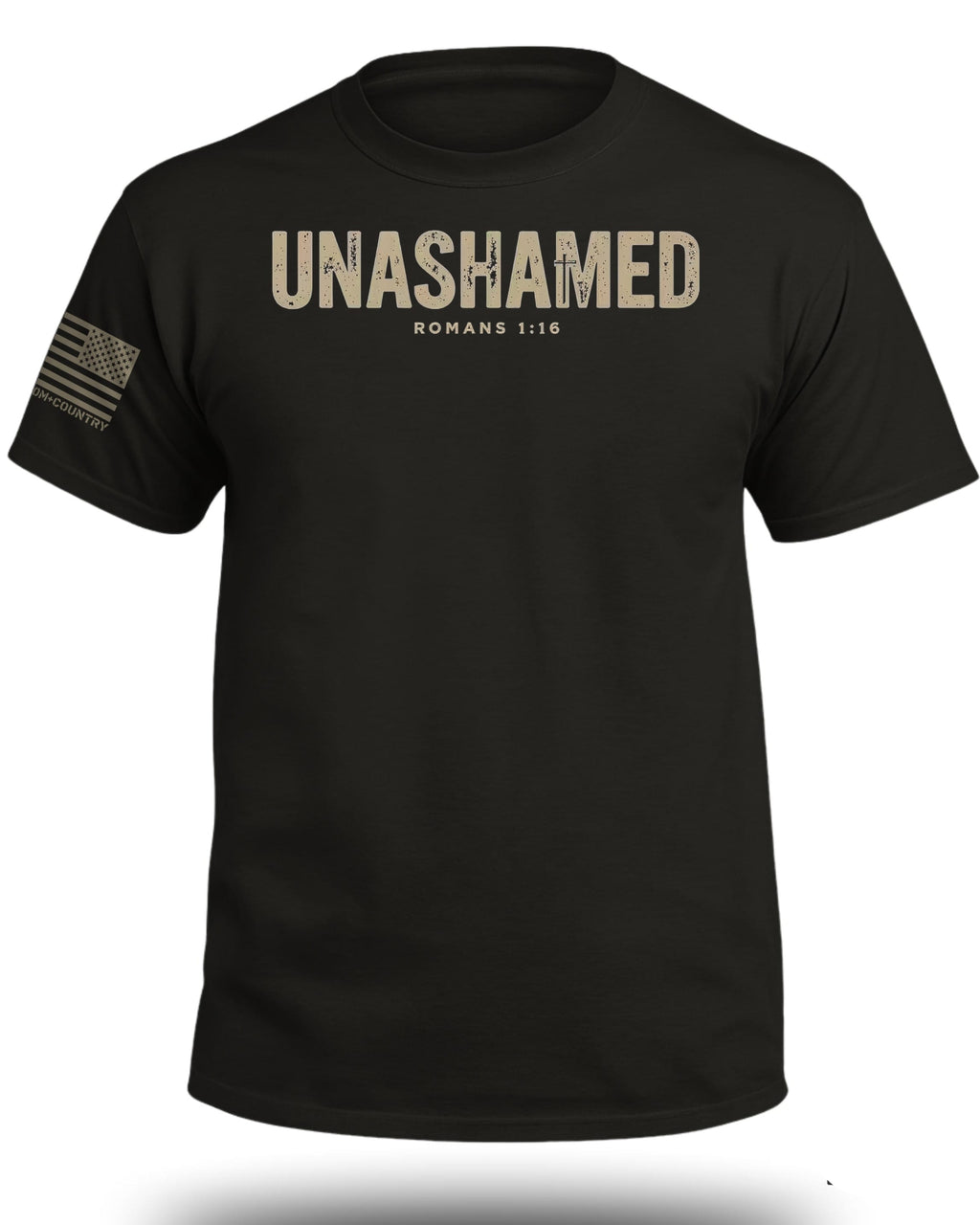 UNASHAMED Romans 1:16 T-Shirt