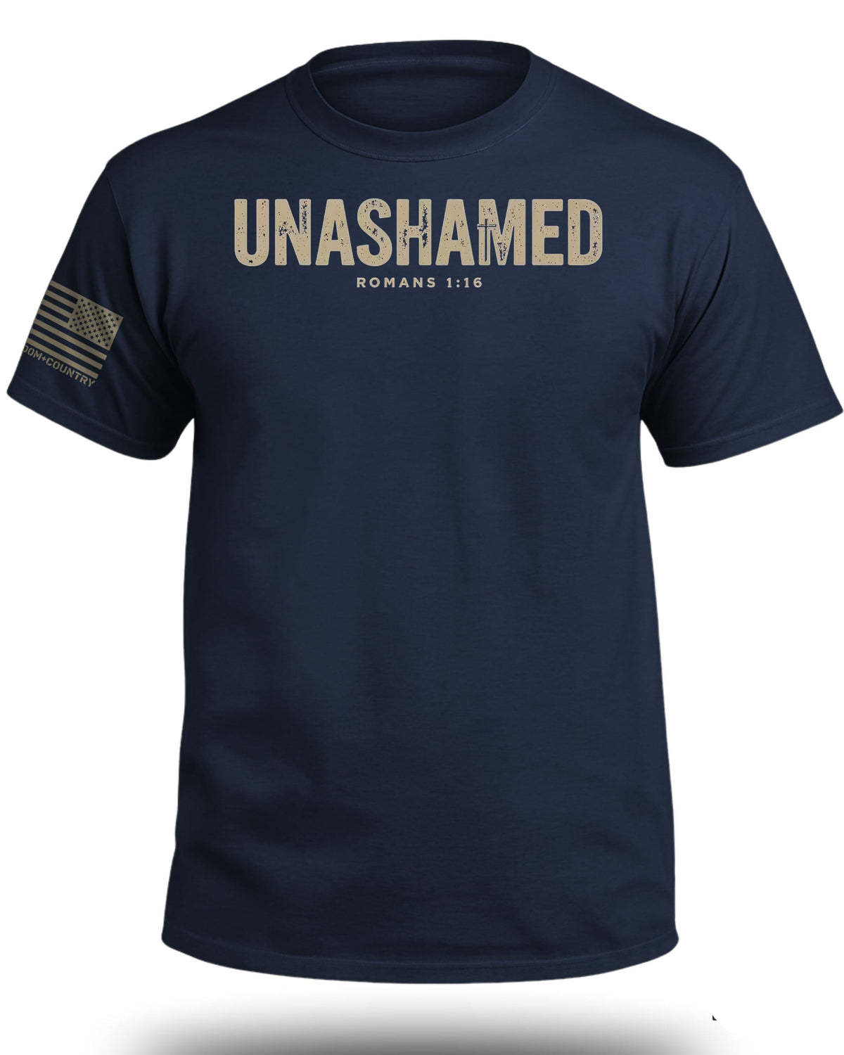 UNASHAMED Romans 1:16 T-Shirt