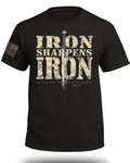 Iron Sharpens Iron Proverbs 27:17 T-Shirt