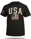USA Flag Cross T-Shirt