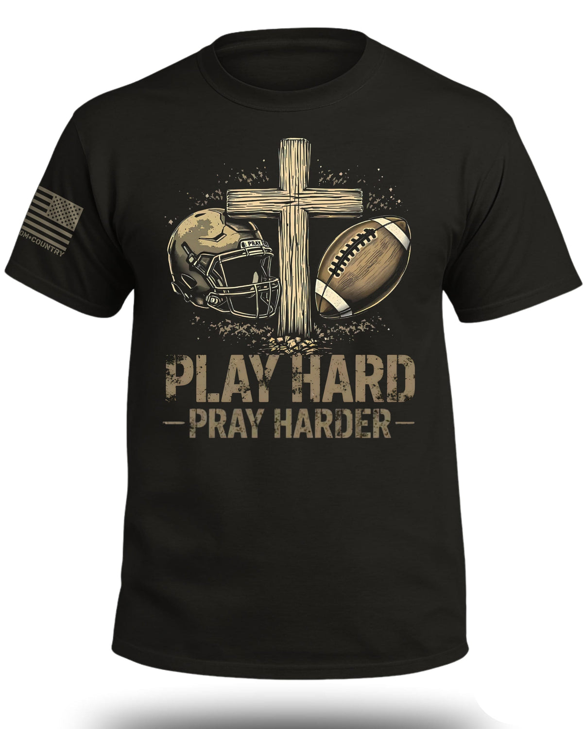 Play Hard-Pray Harder T-Shirt