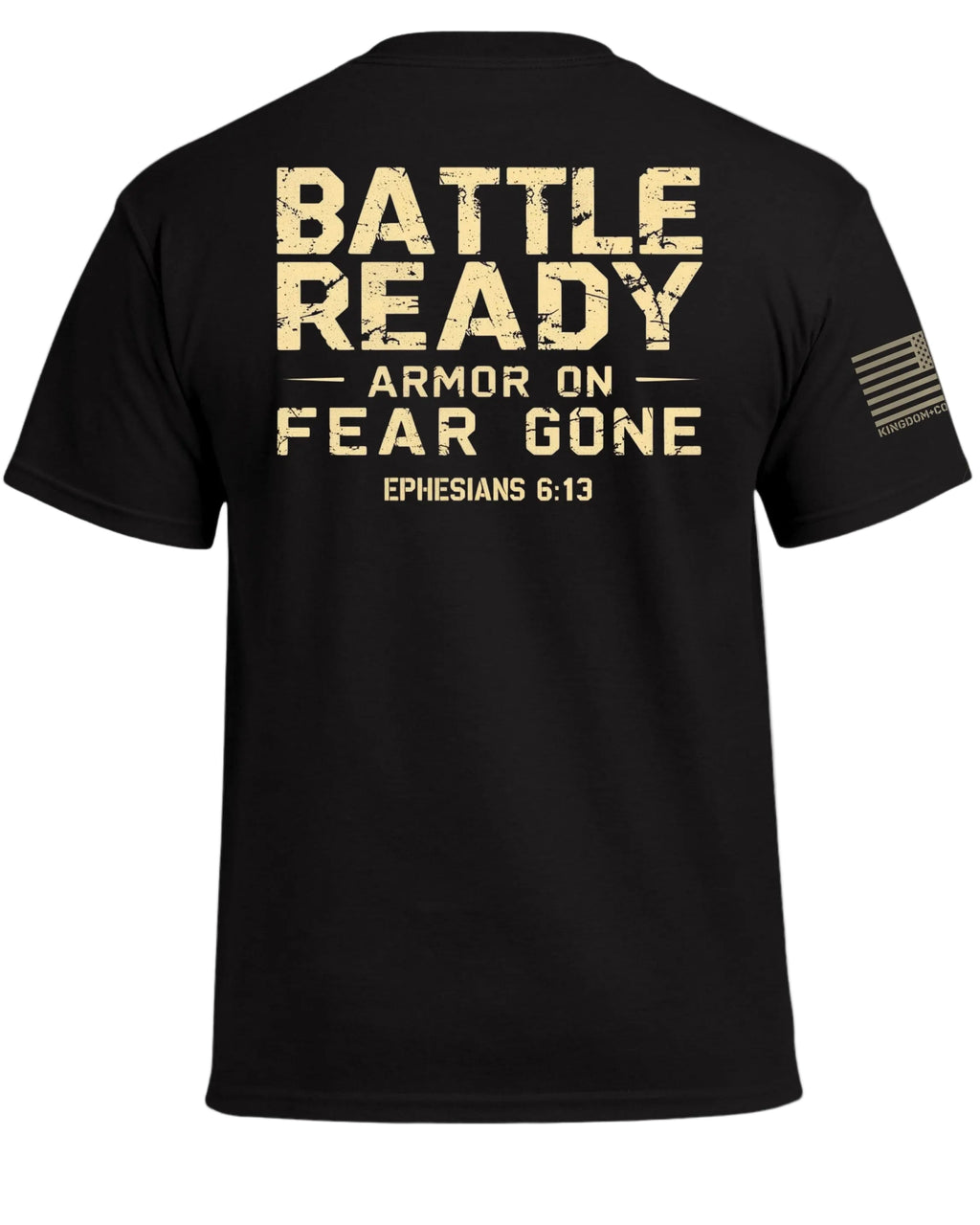 Battle Ready Armor On Fear Gone T-Shirt