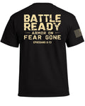 Battle Ready Armor On Fear Gone T-Shirt