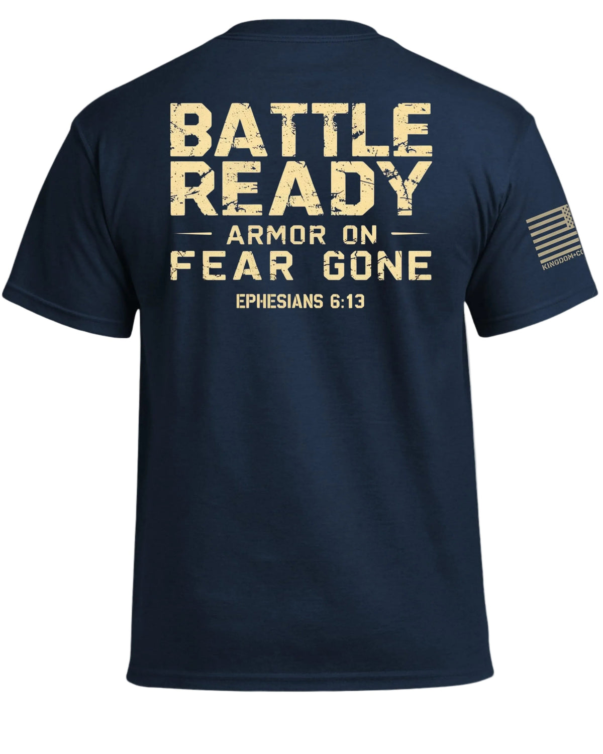 Battle Ready Armor On Fear Gone T-Shirt