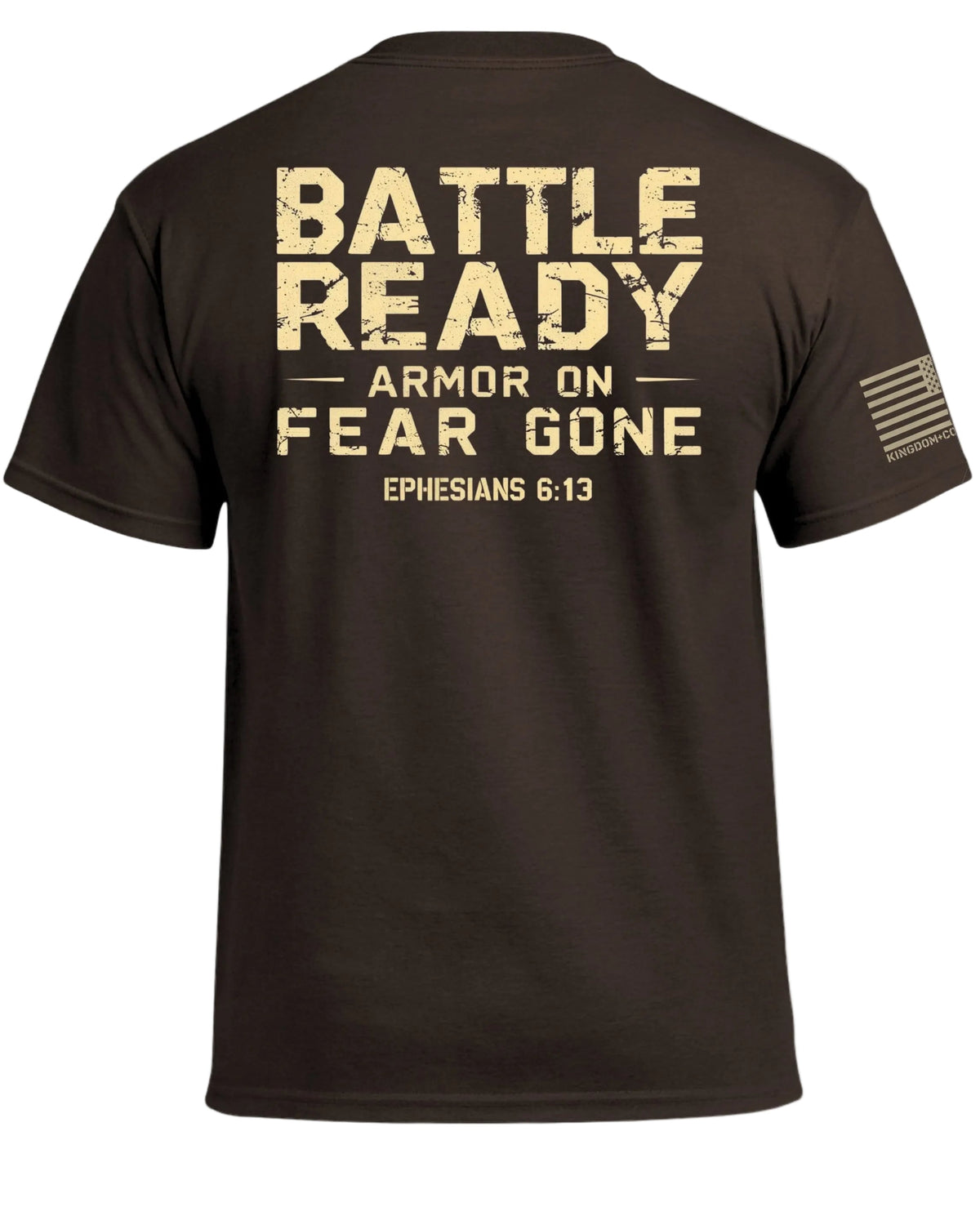 Battle Ready Armor On Fear Gone T-Shirt
