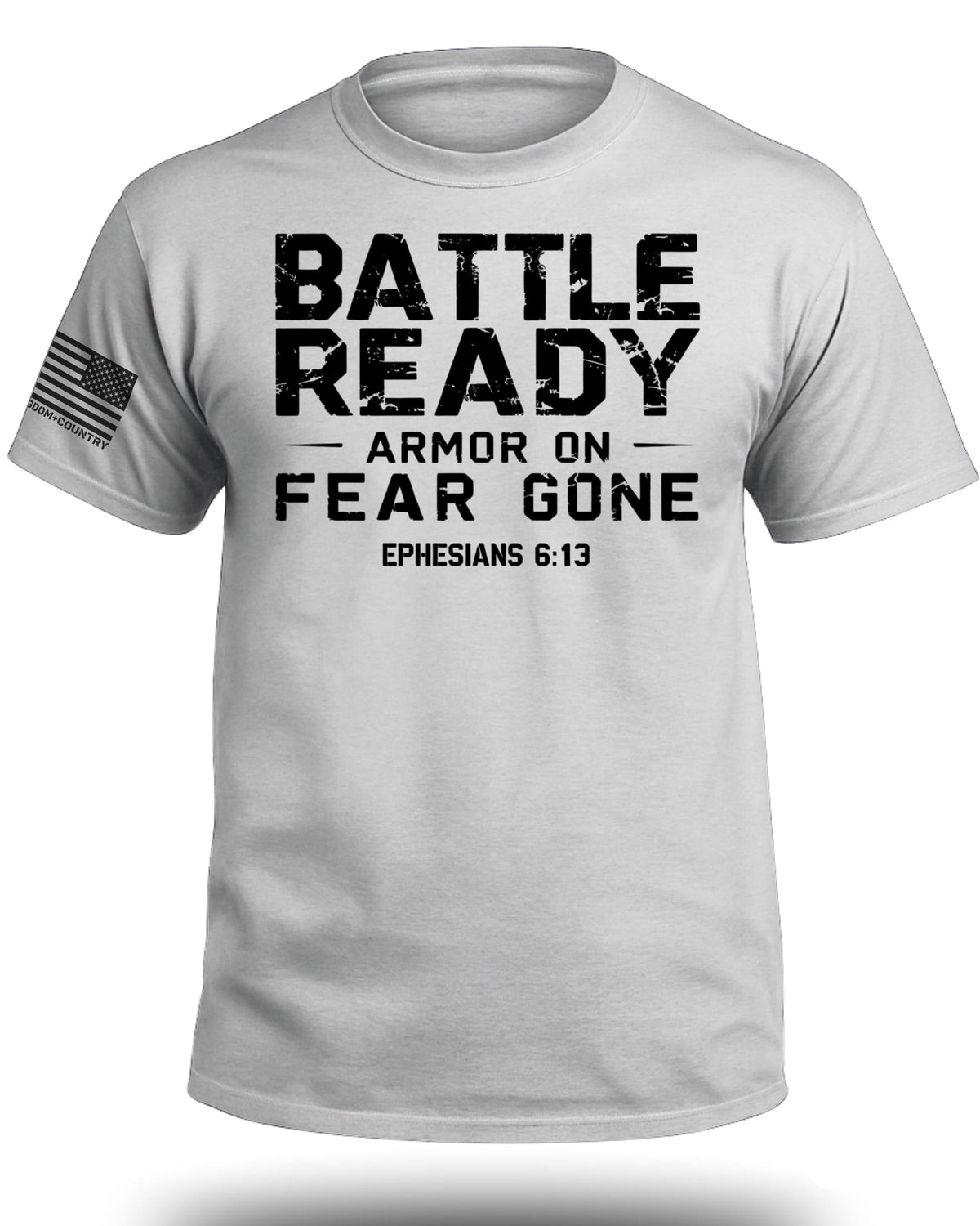 Battle Ready Armor On Fear Gone T-Shirt
