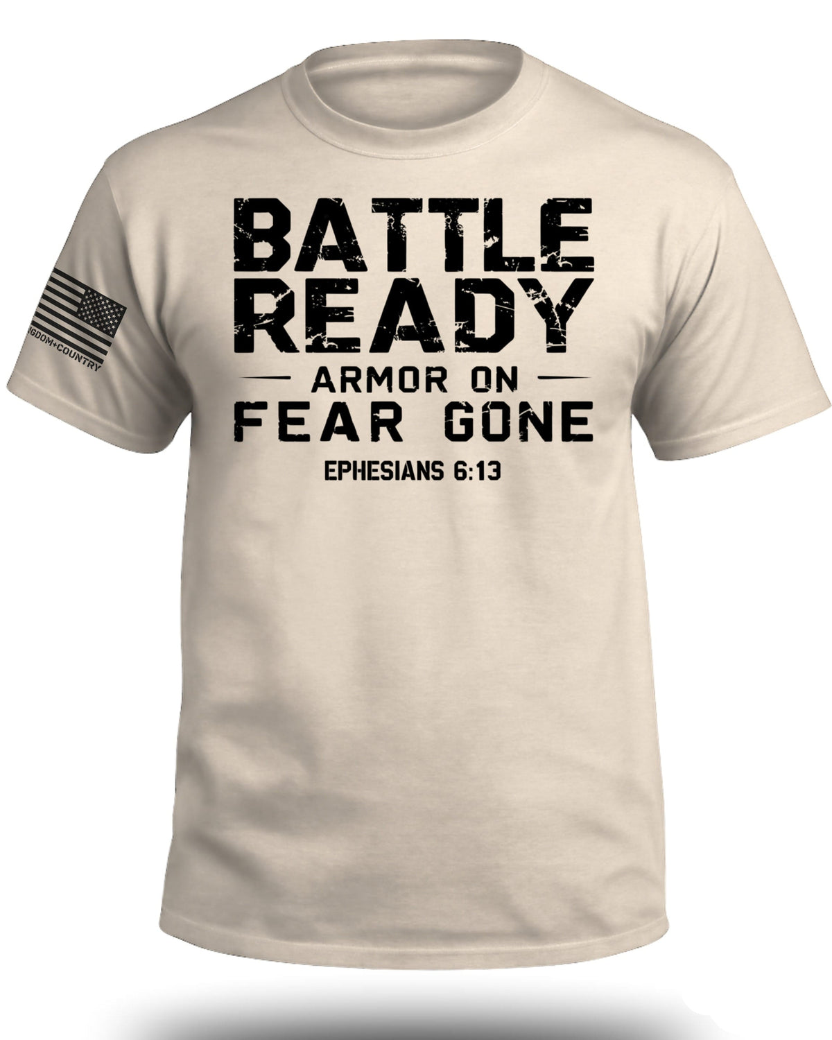 Battle Ready Armor On Fear Gone T-Shirt