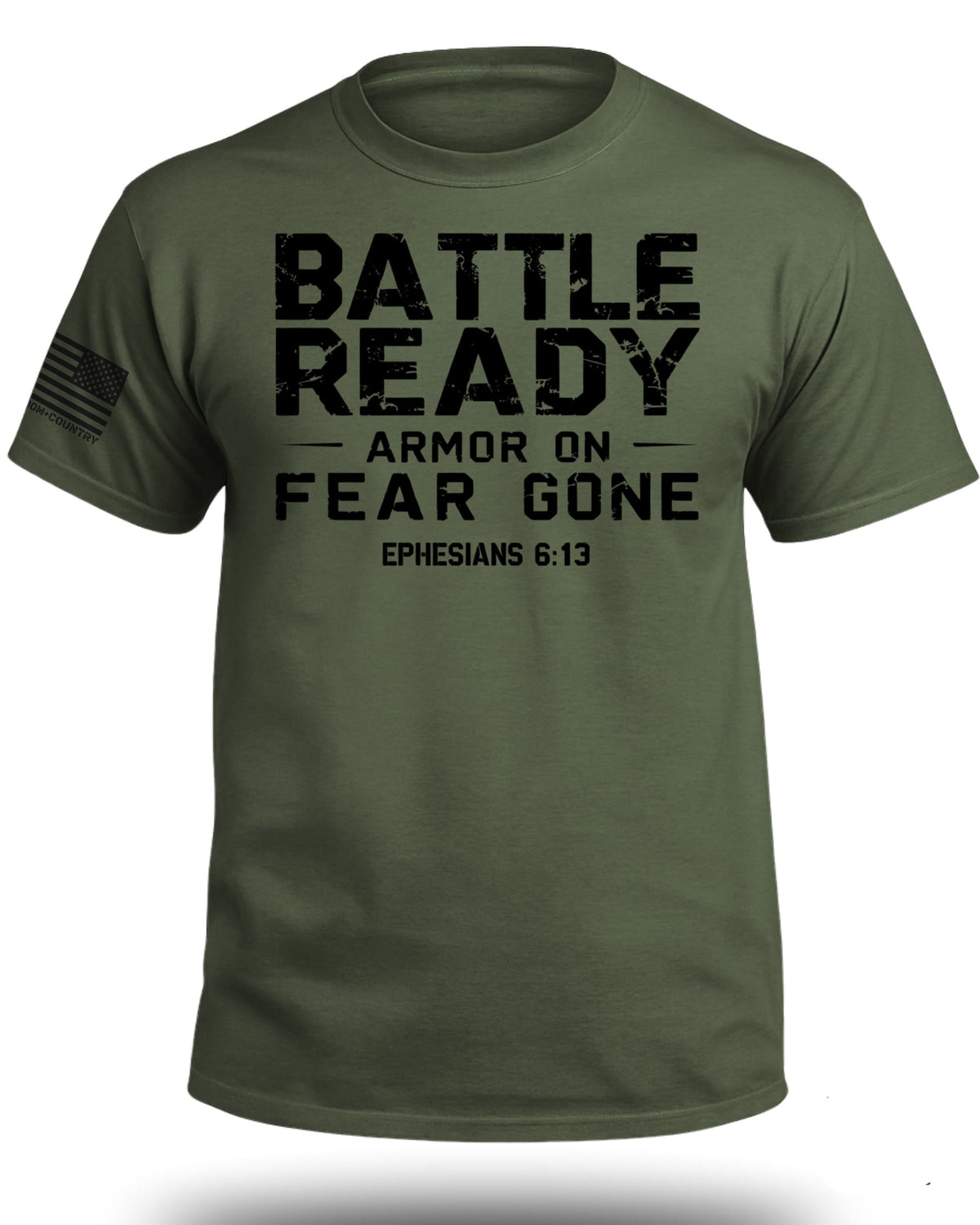 Battle Ready Armor On Fear Gone T-Shirt