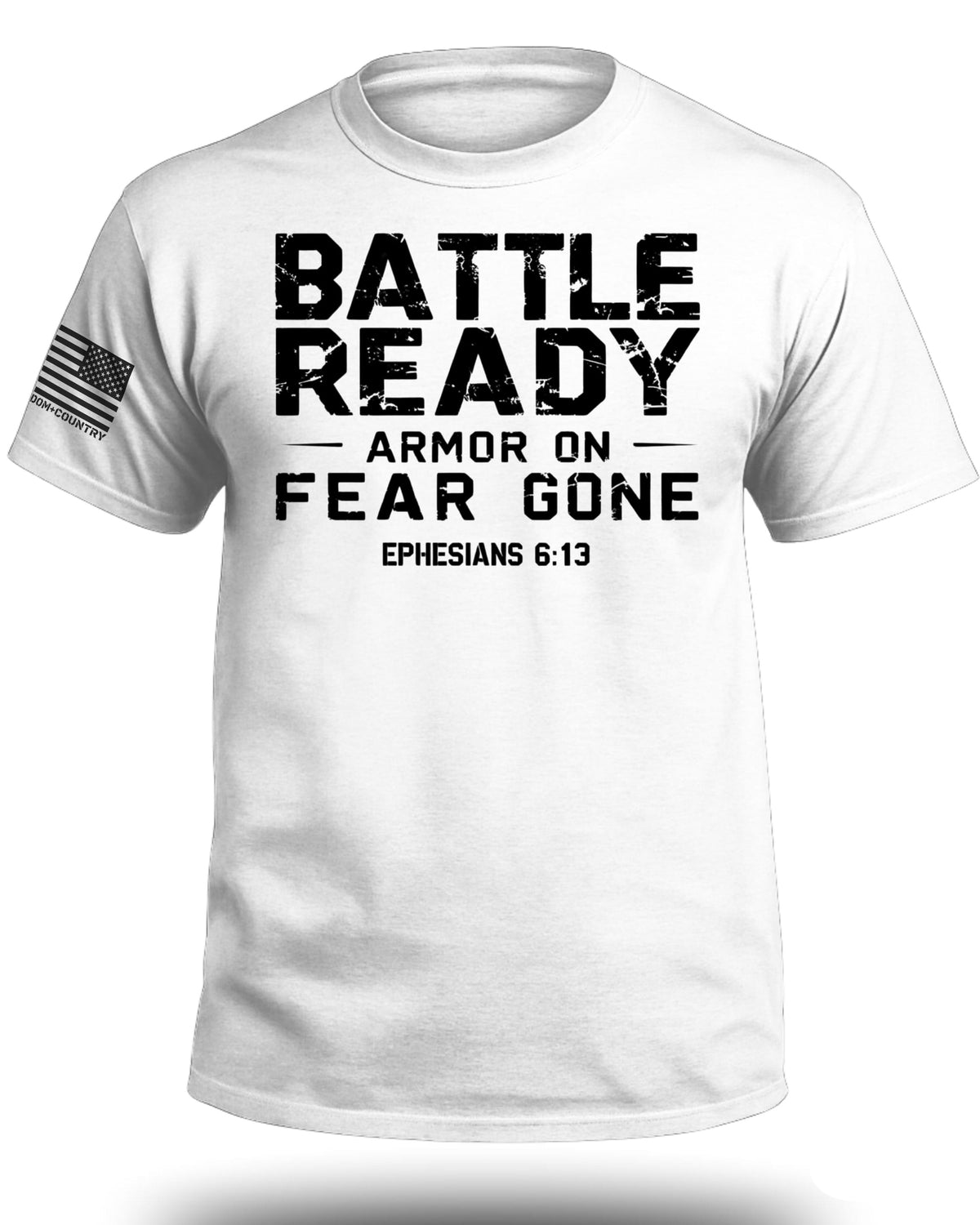 Battle Ready Armor On Fear Gone T-Shirt