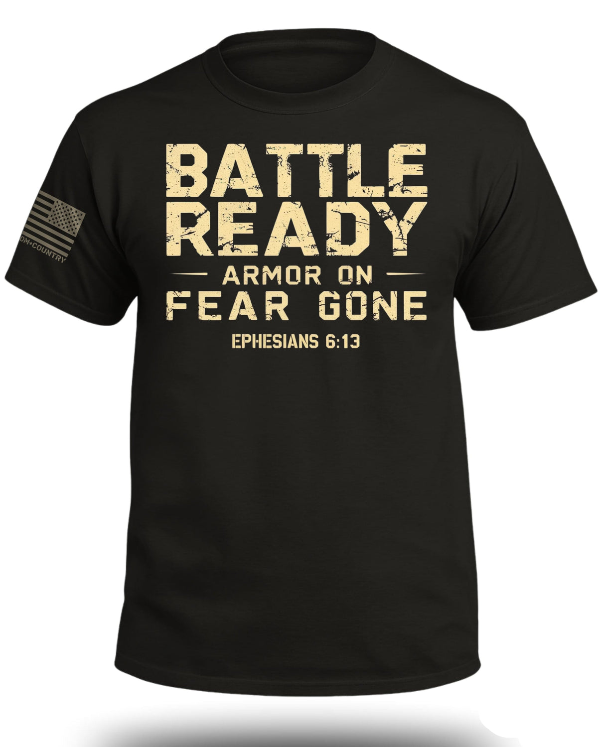 Battle Ready Armor On Fear Gone T-Shirt
