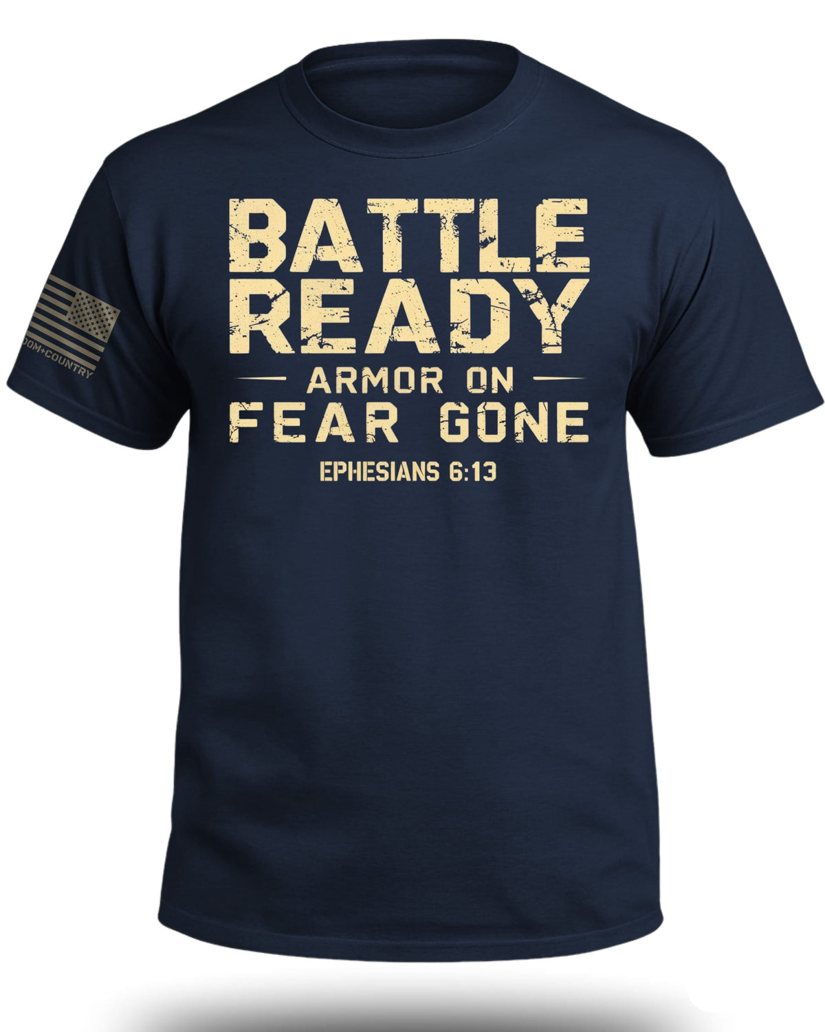 Battle Ready Armor On Fear Gone T-Shirt