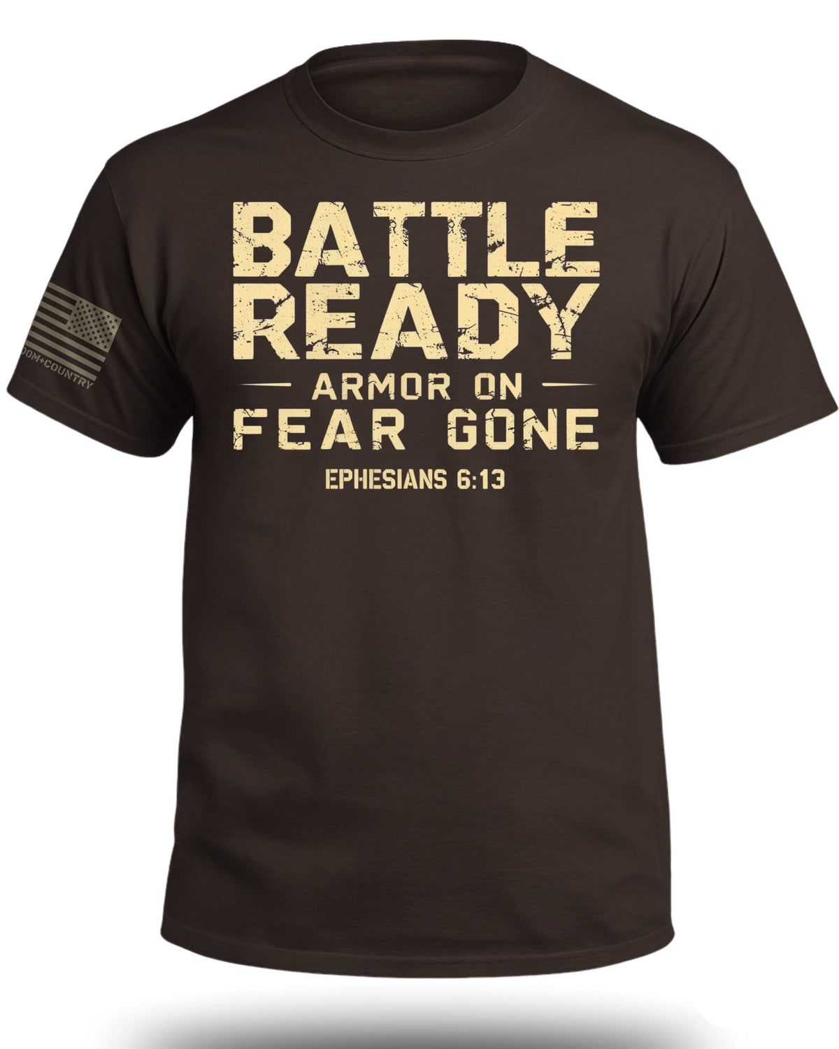 Battle Ready Armor On Fear Gone T-Shirt