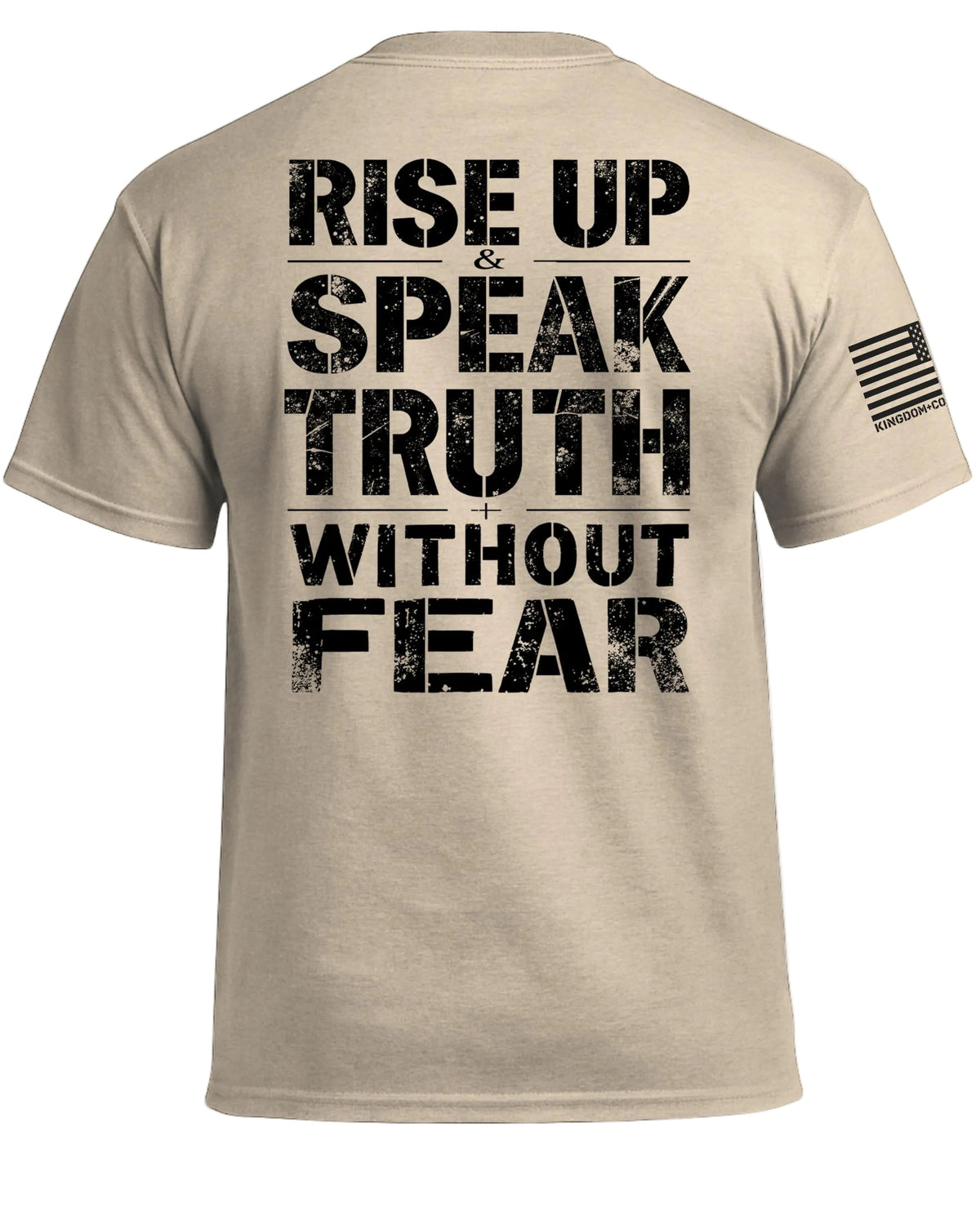 Steh auf und sprich die Wahrheit ohne Angst T-Shirt