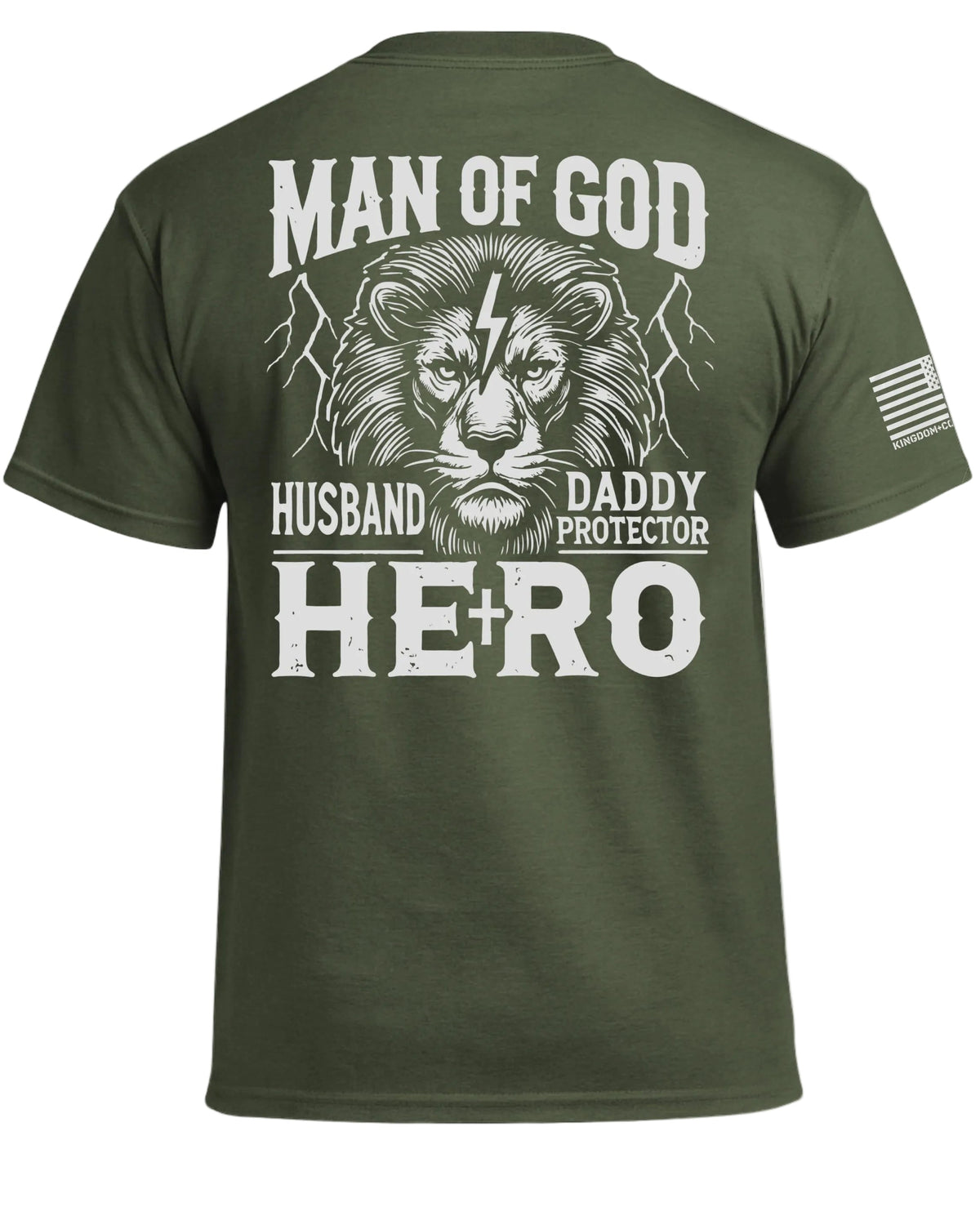 Mann Gottes Ehemann Vater Held T-Shirt