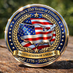 America’s 250 Years of Freedom Commemorative Coin (1776–2026)