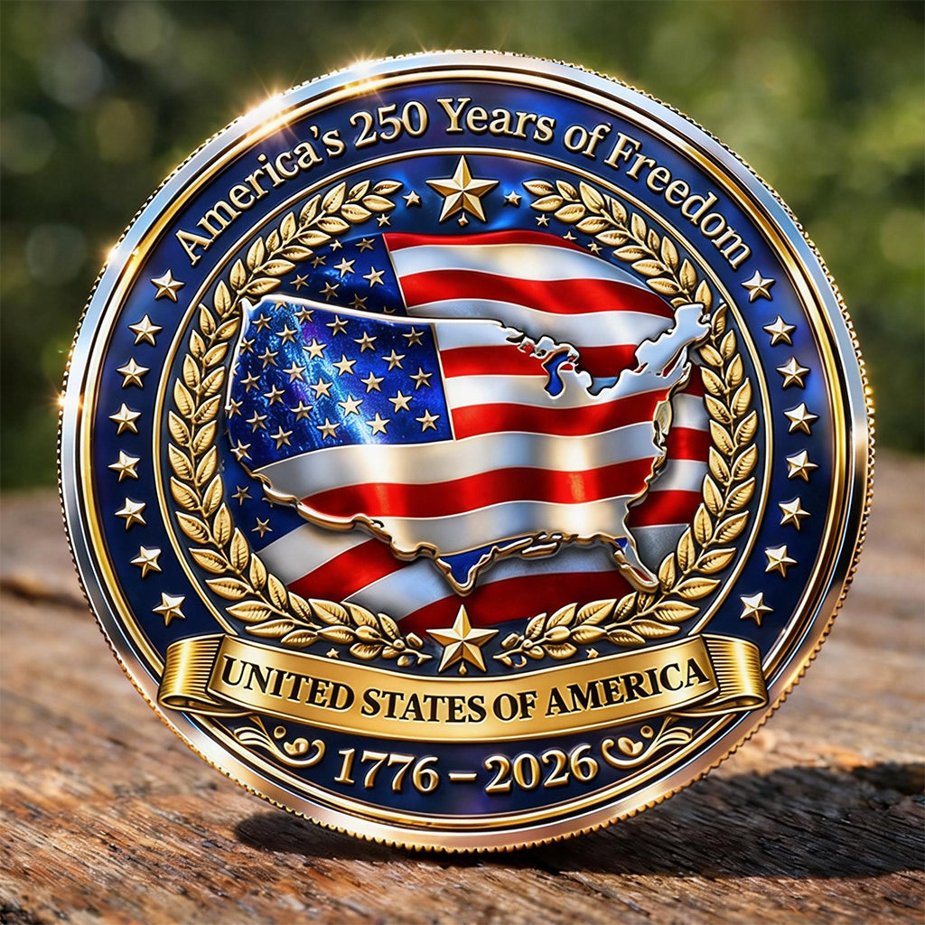 America’s 250 Years of Freedom Commemorative Coin (1776–2026)